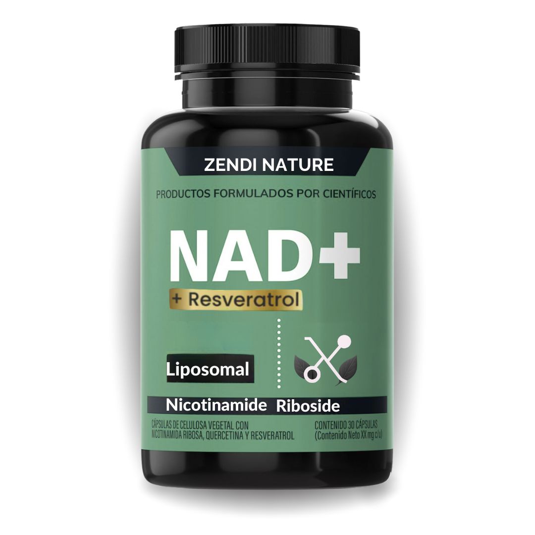 NAD+ Resveratrol | Nicotinamide Riboside | #1 Anti envejecimiento