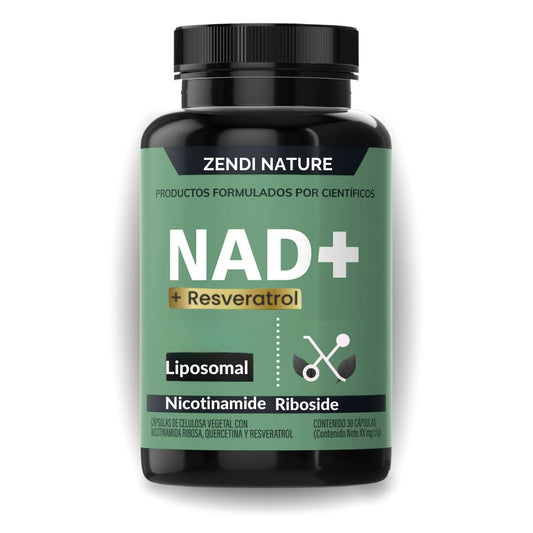 NAD+ Resveratrol | Nicotinamide Riboside | #1 Anti envejecimiento