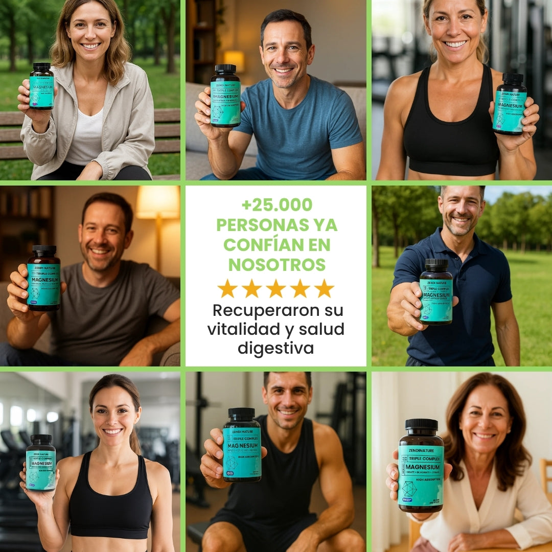 MAGNESIUM® TRIPLE COMPLEX - Salud y energía desde la primer semana