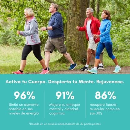 NAD+ QUERCETINA Y RESVERATROL | Restaura tu energía celular, detén el envejecimiento y recupera la vitalidad de tus 30s