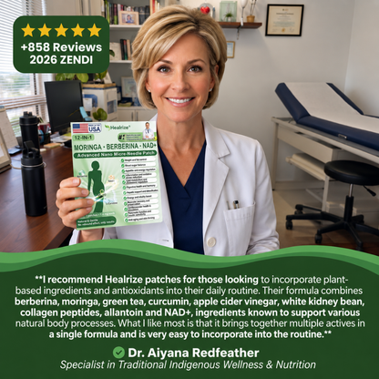 Official Store | Healrize® 2026 12-in-1 Slimming Patch with Moringa & Berberine × NAD+usa(Controls appetite, regulates blood sugar, prevents diabetes, and melts away sagging skin while you sleep)
