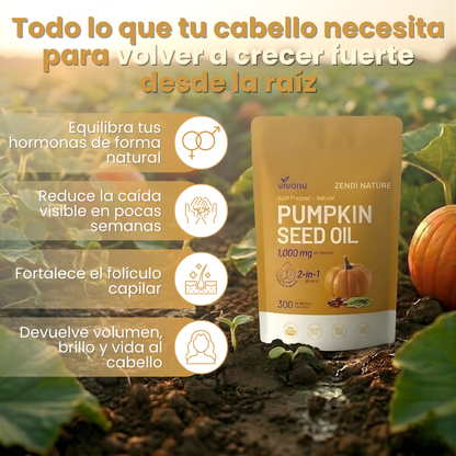 Tienda Oficial | FEMINU® por Zendi Nature • Aceite Natural de Semilla de Calabaza + Palmito para Mujer •