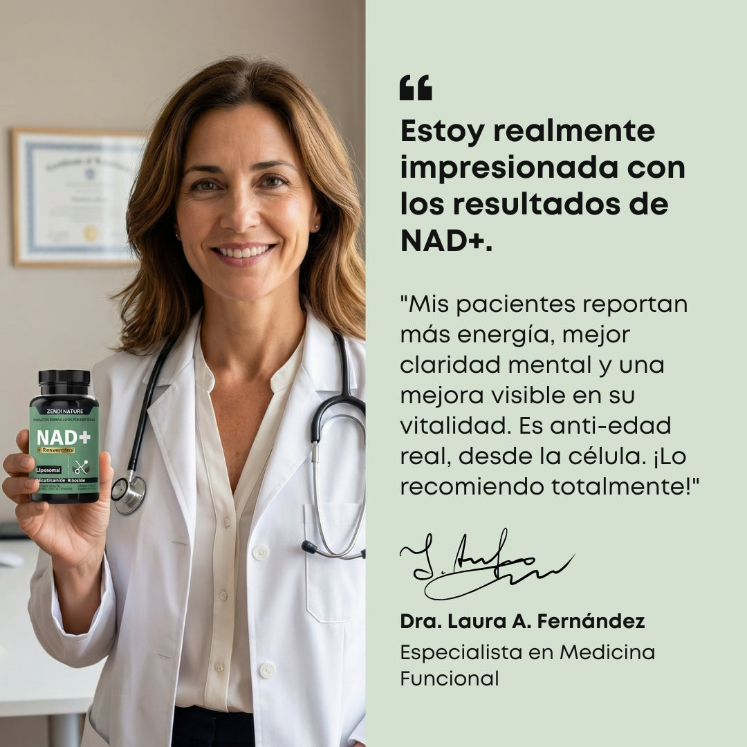 NAD+ | La forma más inteligente de cuidar tu energía, tu mente y tu cuerpo