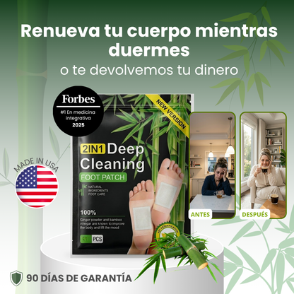 Tienda Oficial | Parches de Descanso Profundo para Pies × Tecnología Natural Activa  (Úsalos cada noche, siente tu cuerpo más ligero en días) 🌙 Ideal para cansancio, pesadez en pies y dificultad para desconectar