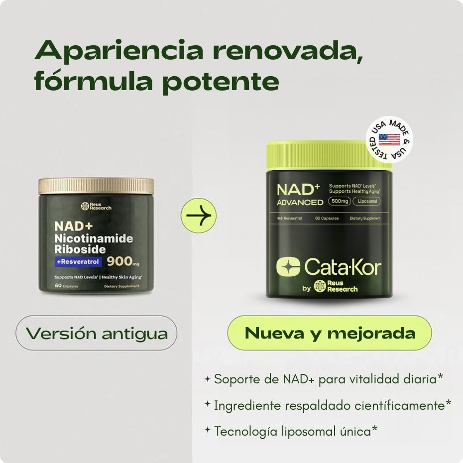 NAD+ ADVANCED | La nueva generación para sentirte más joven con energía real