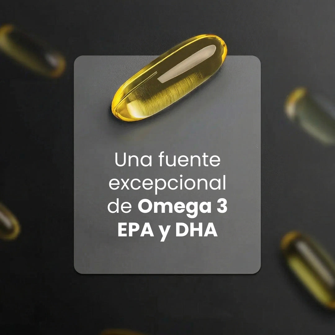 B Life Omega 3 Aceite Puro De Salmón | 90 Cápsulas | Máxima concentración de EPA y DHA | Omega 3 Salmon Oil.