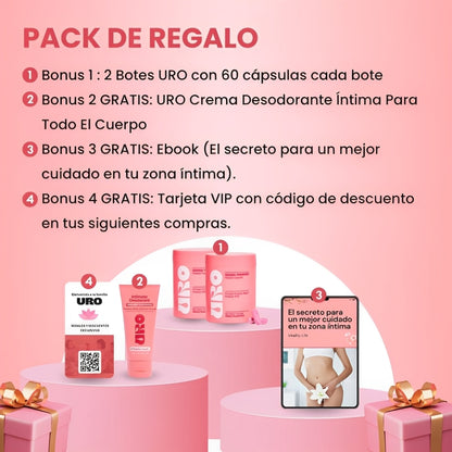 Elimina y previene infecciones en tu zona íntima con URO®