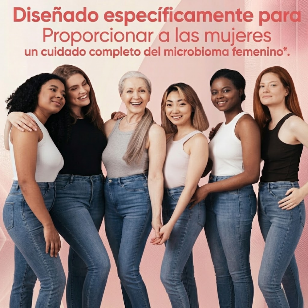 Cápsulas Probióticas para la Mujer | Control del Olor con Extracto de Arándano Rojo | Fórmula para el Equilibrio del pH y el Bienestar Femenino