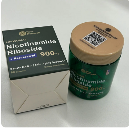 Restaura tu energía, rejuvenece tus células y potencia tu mente con NAD+ RESVERATROL, vive más y mejor