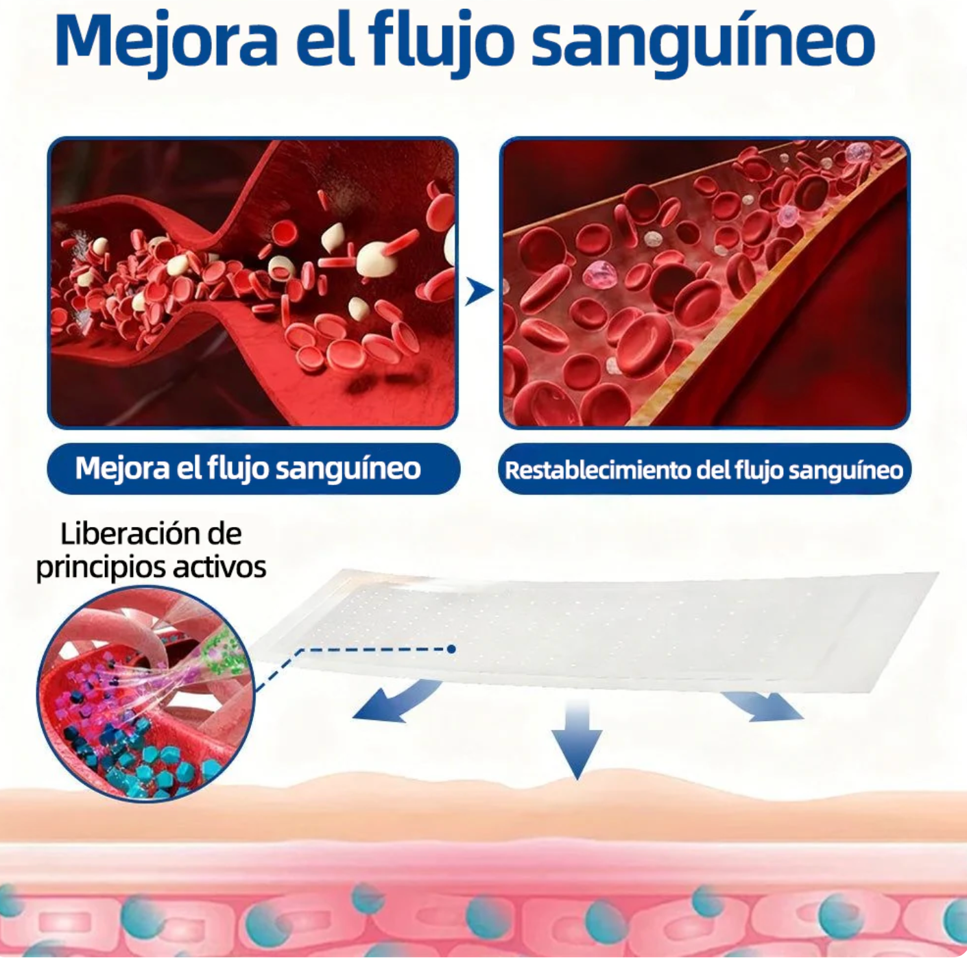 Tienda Oficial | 𝐻𝑒𝑎𝑙𝑟𝑖𝑧𝑒® Piernas Ligeras 12-en-1 🩹 Advanced Nano Microneedle Patch 🇲🇽 (Una vez al día · resultados en 7 días) 👨‍⚕️ Para várices, Reduce arañitas, mejora circulación, alivia piernas cansadas  y esa pesadez que no te deja estar cómoda 💝