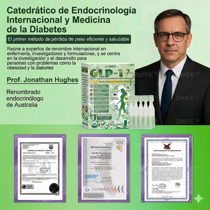 Tienda Oficial | ZWEEN® GLP-1 Oral 💊 12-en-1 Formula Avanzada 🇲🇽 (Solo 1 al día, cambios visibles en 7 días) 👨‍⚕️ Control de apetito, metabolismo, grasa corporal, apnea del sueño, problemas articulares y más 💝