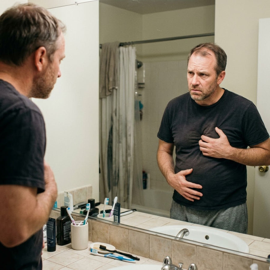 Tu testosterona cayó después de los 35 (y con ella tu metabolismo)